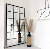 Rectangular windows mirror
